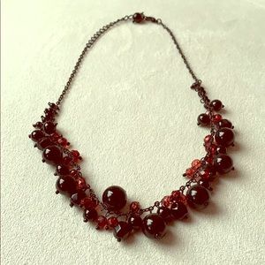 Bunched beaded Necklace by local SF artist